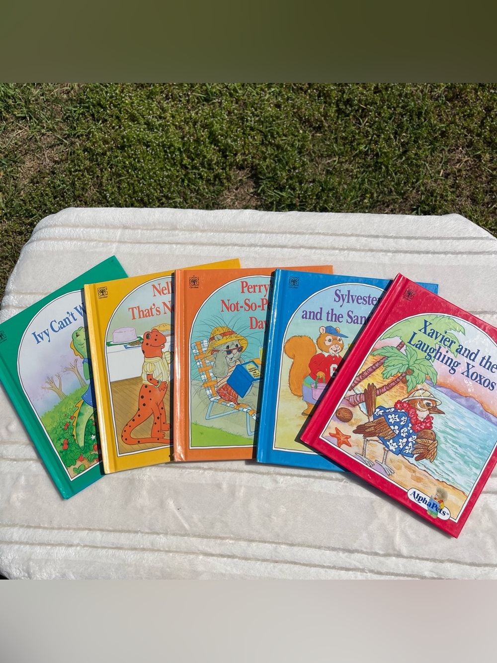 Vintage AlphaPets I,N,P,S,X Childrens Books